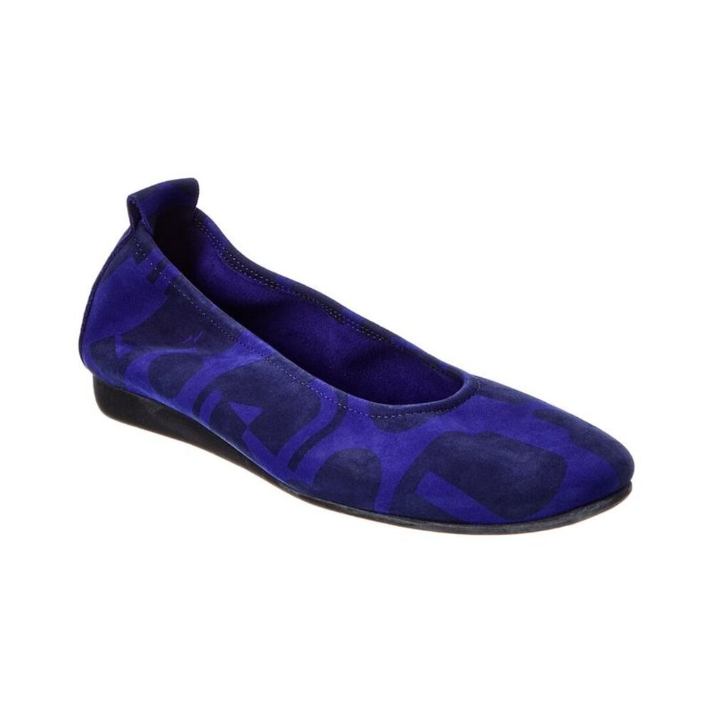 Arche Laius Leather Flat, Blue